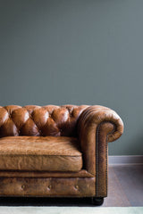 Ronald Redding Designs Rugged Linen Blue Wallpaper