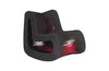Phillips Collection Seat Belt Rocking Black/Red Chair
