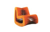 Phillips Collection Seat Belt Rocking Orange Chair