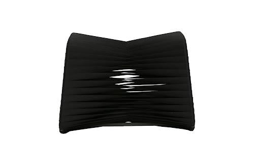 Phillips Seat Belt Ottoman Black/Black