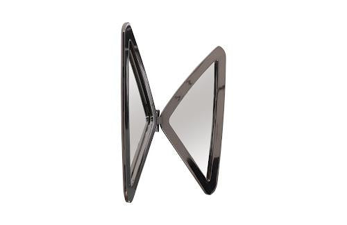 Phillips Butterfly Mirror Plated Black Nickel