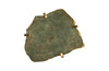 Phillips Collection Gem Wall Tile In Brass Setting Green Emerald Wall Art