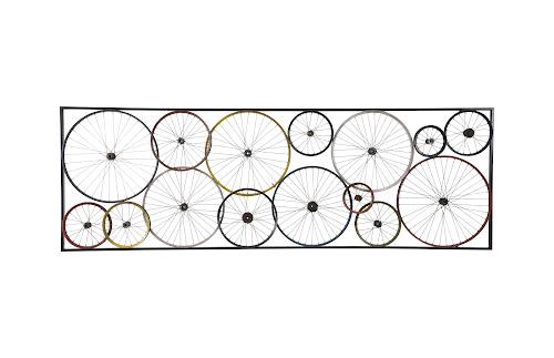 Phillips Bicycle Wheel Wall Art Assorted