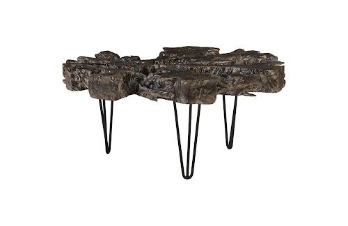 Phillips Flux Coffee Table Black Wash Finish
