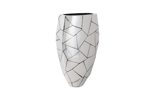 Phillips Triangle Crazy Cut Planter Large Stainless Steel