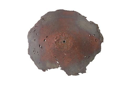 Phillips Jagged Splash Bowl Wall Art Oxidized Copper Finish