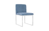 Phillips Collection Frozen Dining Corduroy Blue Chair