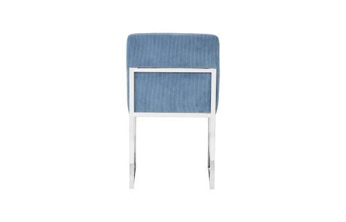 Phillips Frozen Dining Chair Corduroy Blue