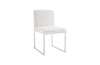 Phillips Collection Frozen Dining Corduroy White Chair