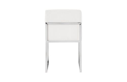 Phillips Frozen Dining Chair Corduroy White