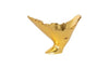 Phillips Collection Burled Gold Leaf Vase