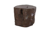 Phillips Collection Log Bronze Lg Stool