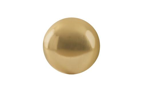 Phillips Floor Ball Medium Gold Leaf