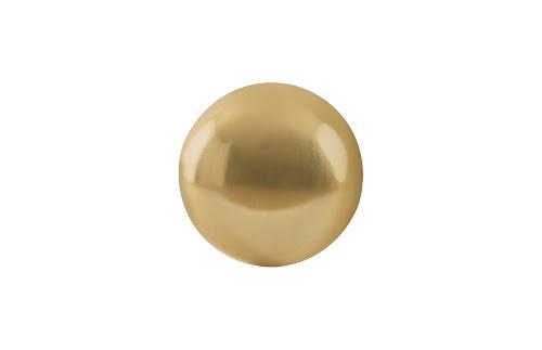 Phillips Floor Ball Small Gold Leaf