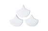 Phillips Collection Scales Wall Tiles Glossy White Set Of 3 Wall Art