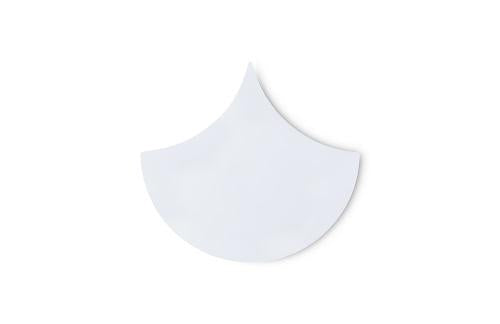 Phillips Scales Wall Tiles Glossy White Set of 3
