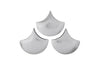 Phillips Collection Scales Wall Tiles Silver Leaf Set Of 3 Wall Art