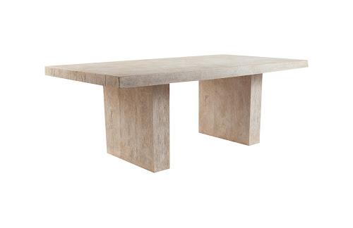 Phillips Old Lumber Dining Table Roman Stone
