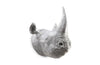 Phillips Collection Rhino Wall Art Resin Silver Leaf Accent