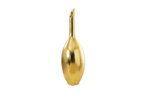 Phillips Laura Vase Gold Leaf
