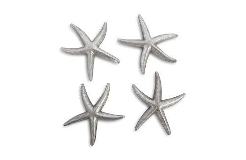Phillips Starfish Silver Leaf Set of 4 SM