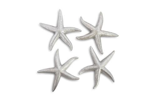 Phillips Starfish Silver Leaf Set of 4 MD