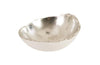 Phillips Collection Broken Egg White And Silver Leaf Bowl