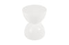 Phillips Collection Totem White Gel Coat Lg Stool