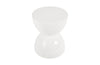 Phillips Collection Totem White Gel Coat Sm Stool