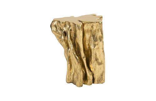 Phillips Copse Stool Gold Leaf Small
