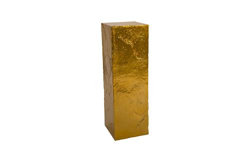 Phillips Slate Pedestal Large Liquid Gold