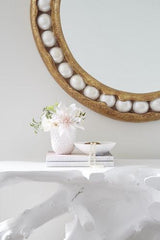 Phillips Beau Cast Root Console Table Gel Coat White 