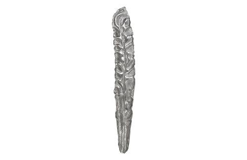 Phillips Petiole Wall Leaf Liquid Silver Colossal Version B