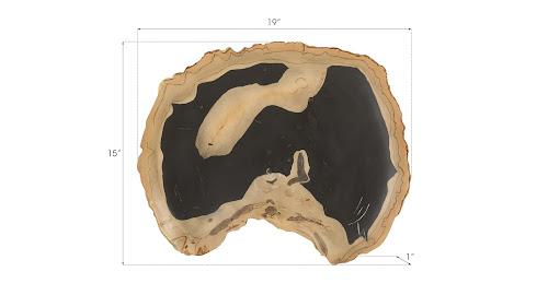 Phillips Cast Petrified Wood Wall Tile Resin Thin