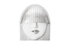 Phillips Collection Fashion Faces Wall Art Large Smile White And Silver Leaf Accent