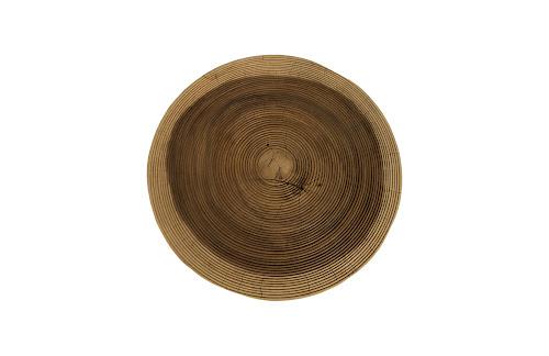 Phillips Lathe Side Table Chamcha Wood