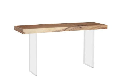 Phillips Floating Console Table Acrylic Legs 