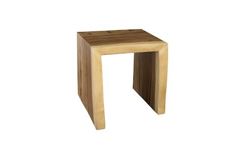 Phillips Waterfall Side Table Natural