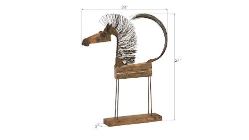 Phillips Wire Horse Sculpture SM Body