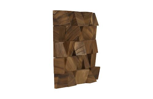Phillips Blocks Wall Tile Chamcha Wood Natural
