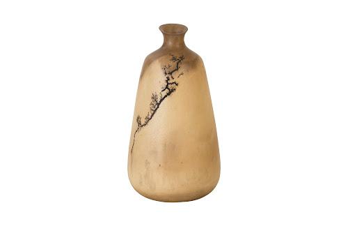 Phillips Lightning Vase Mango Wood Tall