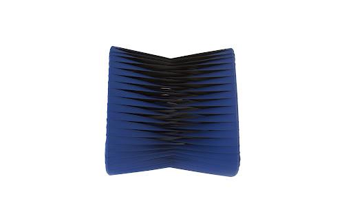 Phillips Seat Belt Ottoman Blue/Black