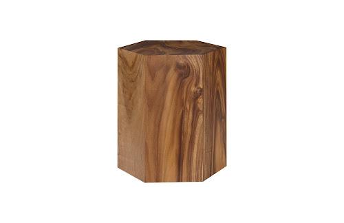 Phillips Honeycomb Side Table Chamcha Wood LG