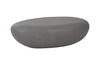 Phillips Collection River Stone Charcoal Stone Large Coffee Table