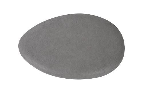 Phillips River Stone Coffee Table, Charcoal Stone, Large Gray