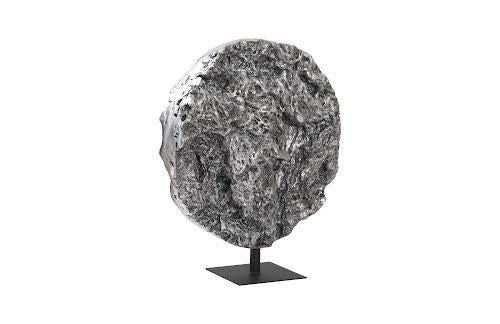 Phillips Cast Root Silver Standing Sculpture Silver