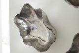 Phillips Cast Onyx Wall Bowl Silver LG