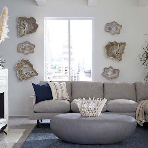 Phillips Cast Wall Onyx Bowl Faux Finish LG