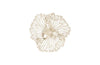 Phillips Collection Flower Wall Art Extra Small Ivory Metal Accent