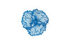 Phillips Collection Flower Wall Art Extra Small Blue Metal Accent